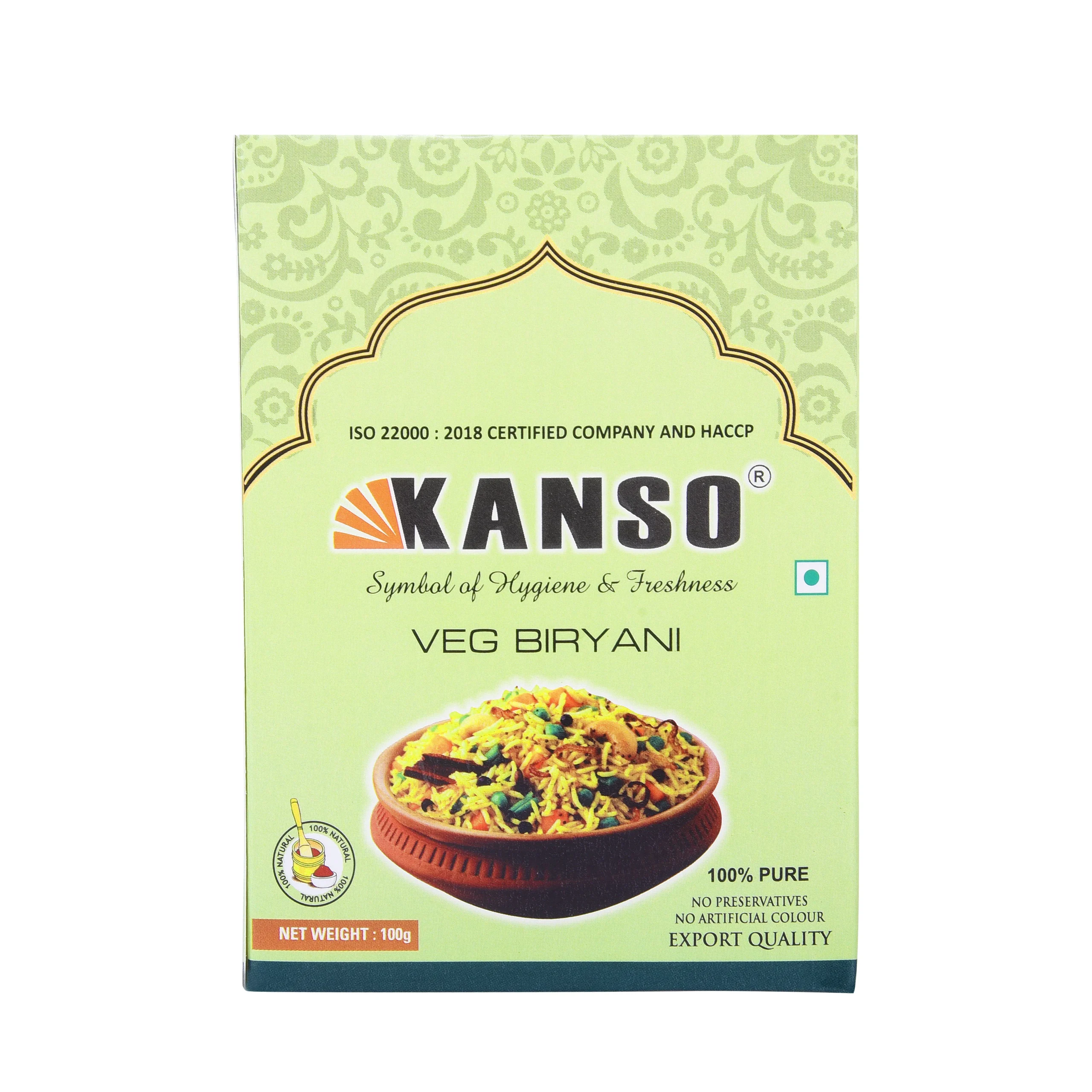 Kanso Veg Biryani Masala